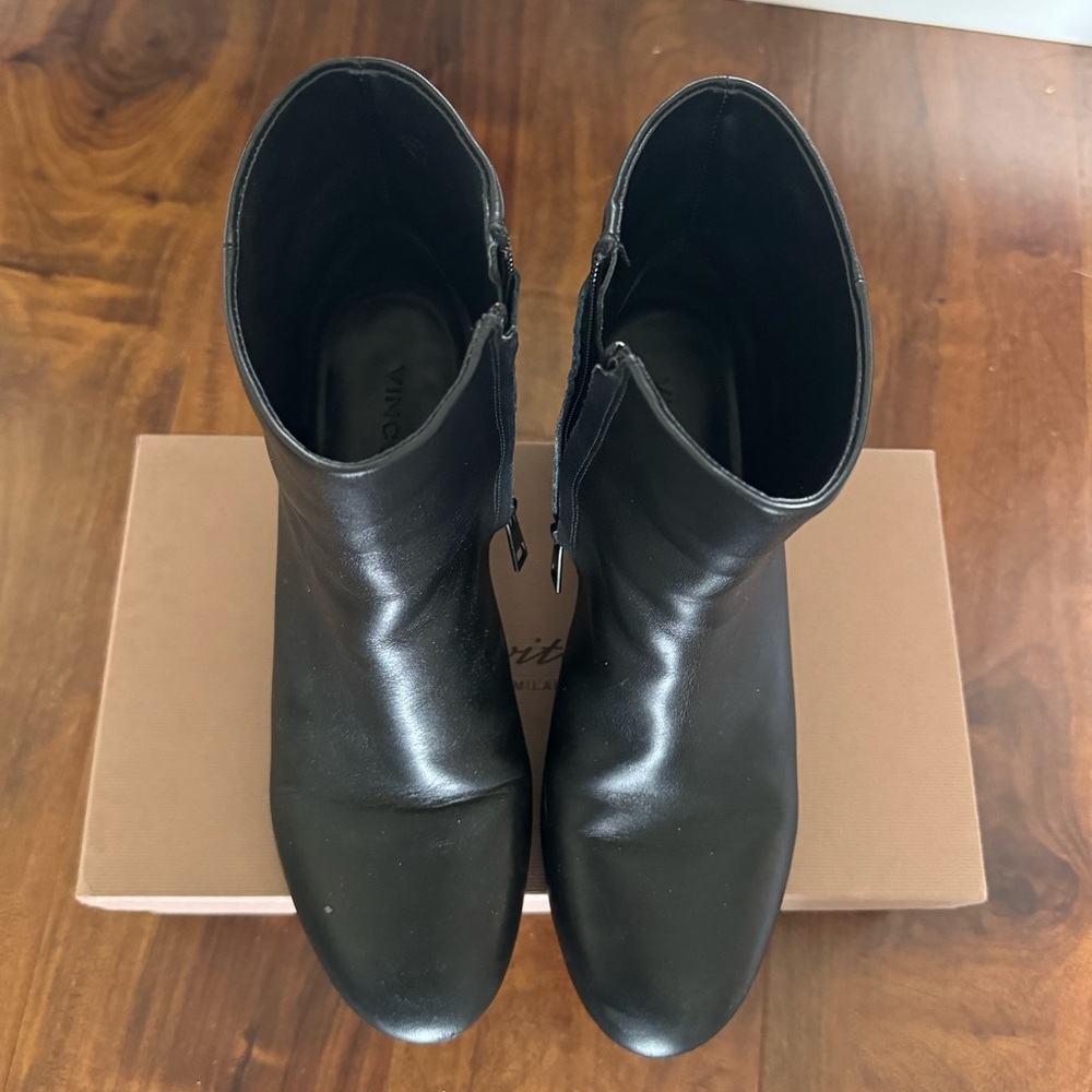 VINCE Women's Black Ankle Boots